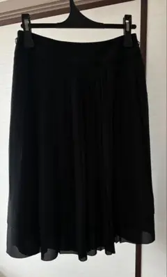 Aylesbury ブラック フレアスカート 9号 ひざ丈