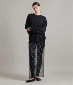 LOEFFロエフ ブルーベリー エンブロイダリー シャツ LOEFF＞ブルーベリー エンブロイダリー サロン