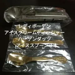 レディボーデン　アイスクリームディッシャー　 ハーゲンダッツ　アイススプーン３本のサムネイル
