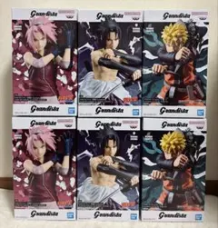 NARUTO 疾風伝 72series 45 Grandista 6体セット