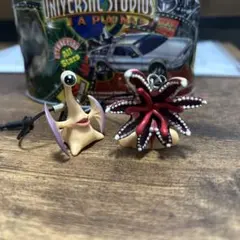 寄生獣　ミギー　ストラップ　ガチャ　フィギュア