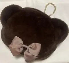青木美沙子さん　クマさんポーチ　新品未使用