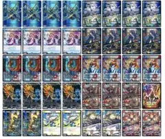 赤青マジック　デッキ　デュエルマスターズ　3重スリーブ付き