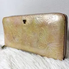 か*わ様 美品 レアANNA SUI アナスイ 長財布 がま口 ピーコック - メルカリ