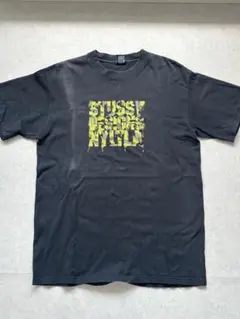 希少レア】old stussy tシャツ 短丈 ブラック 黒タグ y2kバック - メルカリ