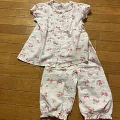 motherway いちご柄 パジャマ 120