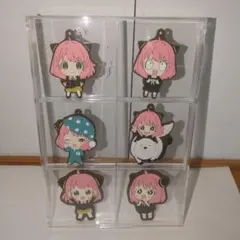 スパイファミリー　ラバーマスコット　6種セット