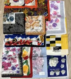 ⭐︎未使用品　ブランドハンカチ10枚セット