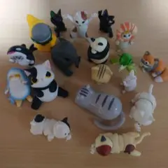 カプセルトイ動物フィギュアセット 18体まとめ売