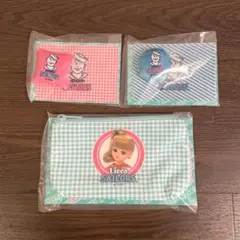 セーラーズ　リカちゃんくじ（ブランケット クッション、ポーチ）　3点セット