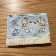 ポケピース / ポケモン フラットポーチ ウインター