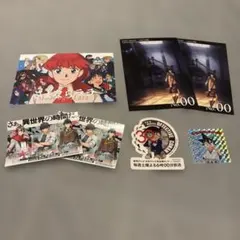 ［メルカリ便］京まふ2026 キャラクターグッズ ステッカー・カードセット