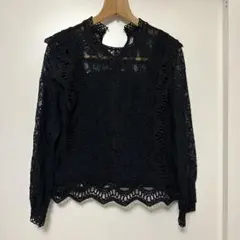 美品⭐︎continuer de nice claupレーストップス