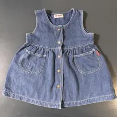 ミニハウス デニム ワンピース