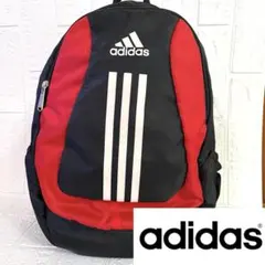 adidas アディダス リュック バックパック ブラック レッドのサムネイル