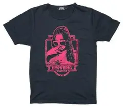 HYSTERIC GLAMOUR ブラック Tシャツ S y2k アメカジ　短丈