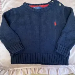 Polo by Ralph Lauren ネイビー セーター S/M