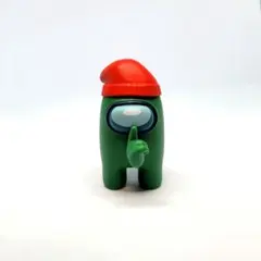 Among Us アモングアス クルー マスコット フィギュア グリーン ニット