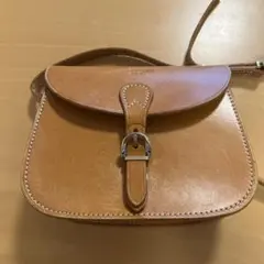 courrèges paris レザー ショルダーバッグ