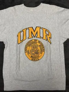 【90s/USA製】チャンピオン リバースウィーブ L UMR カレッジ 灰
