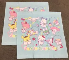 新品　サンリオキャラクターズ ハンドタオル　2点セット