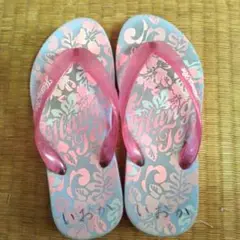 Hawaiian Sandals フラワーパターン サンダル