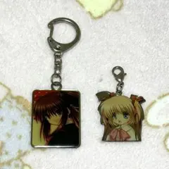 リトルバスターズ！EX メタルキーホルダー 二木佳奈多 key リトバス