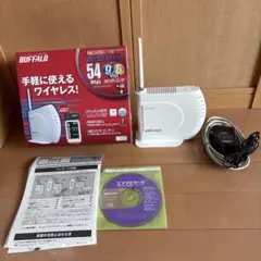 BUFFALO AirStation WHR-G/P 無線LANルーター 本体のサムネイル