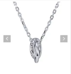 Lionheart LH-1ラウンドタテガミダブルリングネックレス（シルバー）