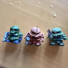 箱無し ガンダムビルドモデル シァアザク 旧ザク 量産ザク
