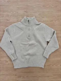 UNIQLO ハイネックジップアップセーター M