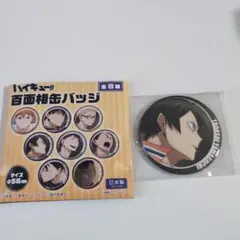 ハイキュー!!　百面相缶バッチ　山口忠