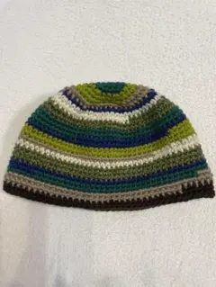 ハンドメイドニット帽　ビーニー(ランダム)