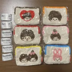 モンチッチ チャーム付きさがらポーチ 全6種セット コンプリート ガチャ