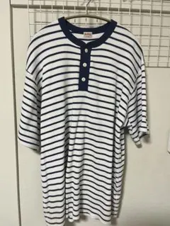 BEAMS PLUS Healthknit サーマルヘンリーネックTシャツ