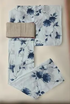 夏着物 浴衣 単品（薄い水色）