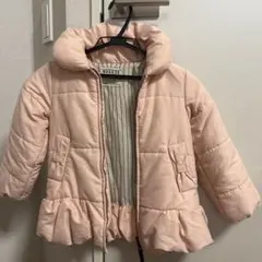 BREEZE フリル裾ダウンコート 120cm