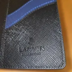 新品未使用✨LANVIN COLLECTION 　男女兼用　ブラック二つ折り財布