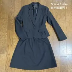 セレモニー スカート スーツ ブラック