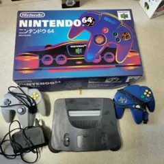 NINTENDO64 本体とコントローラー2個 セット（動作確認済み）