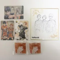 ハイキュー　影山飛雄　ハイキュー展　グッズ　マグネット　アクリルバッジ　色紙