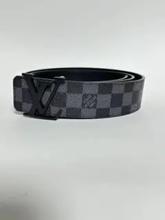 LOUIS VUITTON ダミエベルト ブラック ベルト・ダミエプリント 40MM ダミエ・アンフィニ｜ルイ