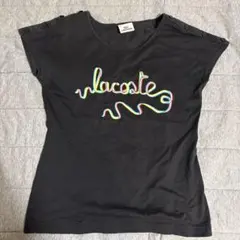 LACOSTE ラコステ ロゴTシャツ ブラックのサムネイル