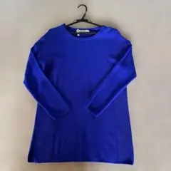 Linea Formica ブルーニット長袖トップス