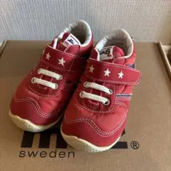 MIKIHOUSE ミキハウス ダブルビー　15cm 赤