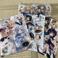 劇場版 ご注文はうさぎですか？ ムビチケ特典 クリアファイル 全4種