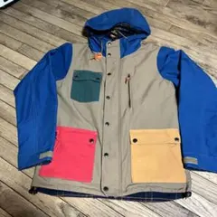Carhartt マウンテンパーカー XL ネイビー/ベージュ - メルカリ