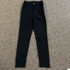 ブラック スリムフィット パンツ CLUB AZUL