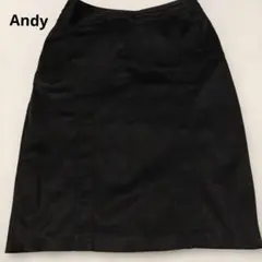 Andy タイスカート フリル付き 黒 レガント S 可愛いのサムネイル