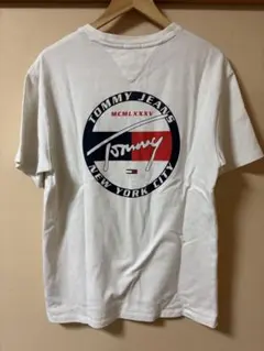 【1/31まで】Tommy Jeans White/ホワイト Tシャツ Mサイズ
